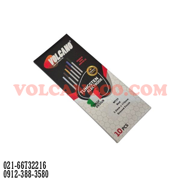 تنگستن قرمز سایز ۳/۲ ولکانو