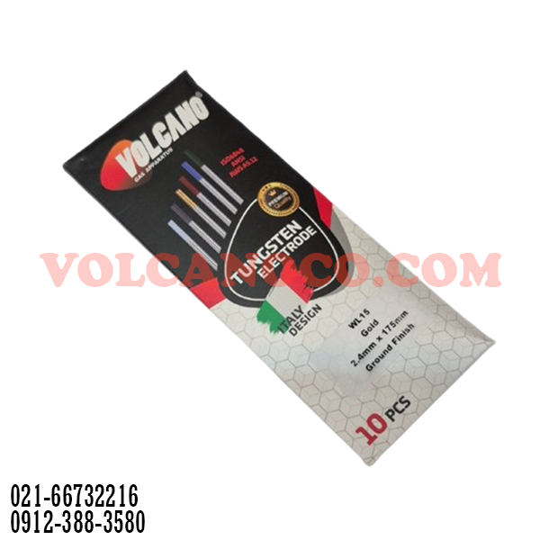 تنگستن طلایی سایز ۲/۴ ولکانو