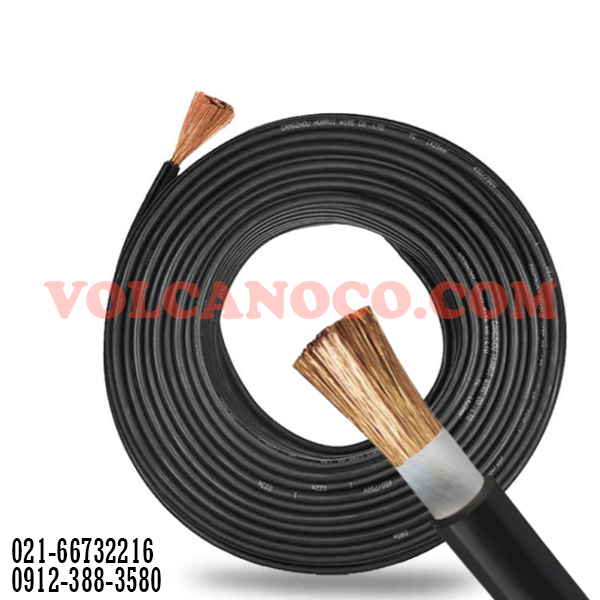 کابل جوشکاری سایز 12 استاندارد سپهر جوش