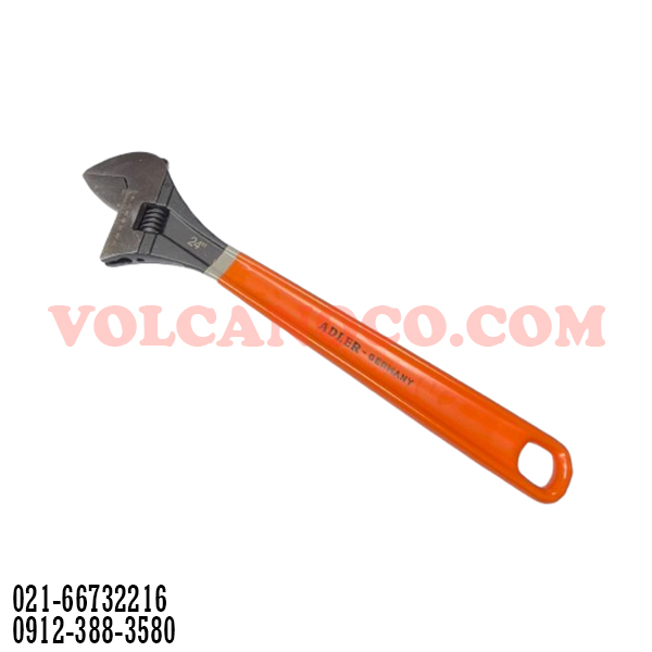 آچار فرانسه حرفه ای روکش دار ADLER سایز ۲۴